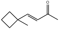 3-Buten-2-one, 4-(1-methylcyclobutyl)-, (E)- (9CI) Struktur