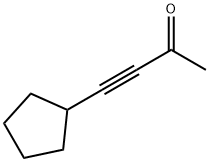 3-Butyn-2-one,4-cyclopentyl- Struktur