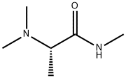 Propanamide, 2-(dimethylamino)-N-methyl-, (S)- (9CI) Struktur