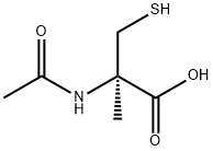 Cysteine,  N-acetyl-2-methyl- Struktur