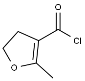 3-Furancarbonyl chloride, 4,5-dihydro-2-methyl- (9CI) Struktur