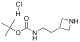 3-[2-(Boc-aMino)ethyl]azetidine Hydrochloride Struktur