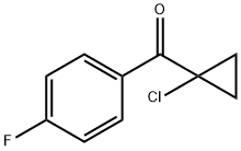 Methanone, (1-chlorocyclopropyl)(4-fluorophenyl)- (9CI) Struktur