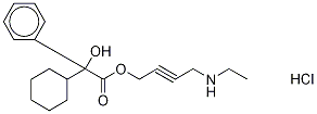 rac Desethyl Oxybutynin-d5 Hydrochloride Struktur