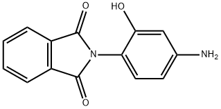 2-PHTHALIMIDO-5-AMINO PHENOL Struktur