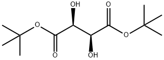 (-)-DI-TERT-BUTYL D-TARTRATE Struktur