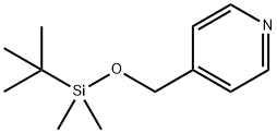 4-(TERT-BUTYLDIMETHYLSILYLOXYMETHYL)PYRIDINE Struktur