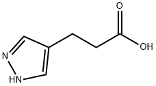 3-(1H-pyrazol-4-yl)propanoic acid Structure