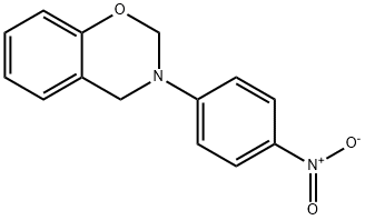 3-(4-NITROPHENYL)-3,4-DIHYDRO-2H-BENZO[E][1,3]OXAZINE Struktur