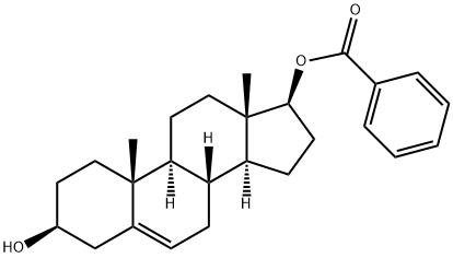 5-ANDROSTEN-3-BETA, 17-BETA-DIOL 17-BENZOATE Struktur