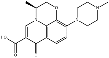 Defluoro Levofloxacin Struktur