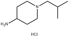 1-ISOBUTYLPIPERIDIN-4-AMINE HYDROCHLORIDE Struktur