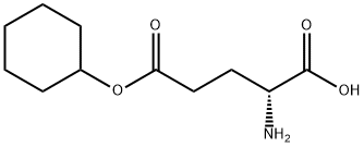 H-GLU(OCHEX)-OH Struktur