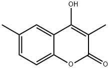 3,6-DIMETHYL-4-HYDROXYCOUMARIN Struktur