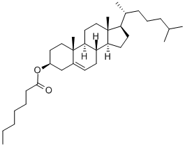 CHOLESTERYL HEPTANOATE Struktur