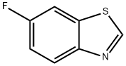 6-FLUOROBENZOTHIAZOLE Structure