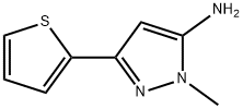 1-METHYL-3-(2-THIENYL)-1H-PYRAZOL-5-AMINE price.