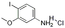 4-IODO-3-METHOXYANILINE HYDROCHLORIDE Struktur