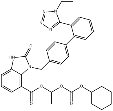 2-Desethoxy-2-hydroxy-1H-1-Ethyl Candesartan Cilexetil 


 Struktur