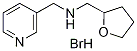 Pyridin-3-ylmethyl-(tetrahydro-furan-2-ylmethyl)-amine hydrobromide Struktur