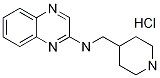 Piperidin-4-ylMethyl-quinoxalin-2-yl-aMine hydrochloride, 98+% C14H18N4, MW: 278.79 Struktur