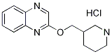 2-(piperidin-3-ylMethoxy)quinoxaline hydrochloride, 98+% C14H18ClN3O, MW: 279.77 Struktur