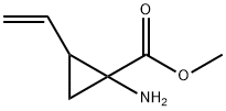 Methyl 1-aMino-2-vinylcyclopropanecarboxylate Struktur