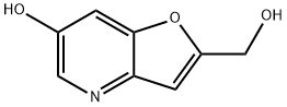 2-(Hydroxymethyl)furo[3,2-b]pyridin-6-ol Struktur