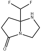 7a-(DifluoroMethyl)tetrahydro-1H-pyrrolo[1,2-a]iMidazol-5(6H)-one Struktur