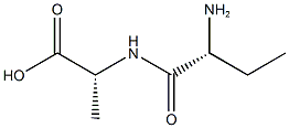 D-Alanine, D-2-aminobutanoyl- Struktur