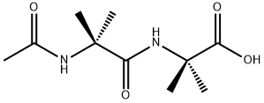 Alanine,  N-(N-acetyl-2-methylalanyl)-2-methyl-  (9CI) Struktur