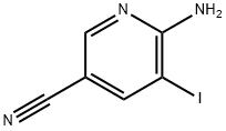 6-Amino-5-iodonicotinonitrile Struktur