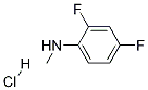 2,4-Difluoro-N-methylaniline hydrochloride Struktur