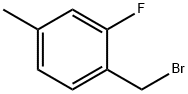 2-FLUORO-4-METHYLBENZYL BROMIDE Struktur