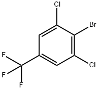 4-BROMO-3,5-DICHLOROBENZOTRIFLUORIDE Struktur