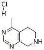 5,6,7,8-Tetrahydro-4-Methylpyrido[3,4-d]pyriMidine HCl Struktur