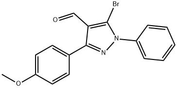 5-broMo-3-(4-Methoxyphenyl)-1-phenyl-1H-pyrazole-4-carbaldehyde