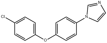 1-(4-(4-CHLOROPHENOXY)PHENYL)-1H-IMIDAZOLE Struktur