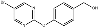 [4-(5-Bromopyrimidin-2-yloxy)phenyl]methanol Struktur