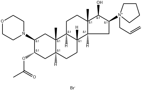 3-Acetyl-17-deacetyl Rocuronium Bromide Struktur