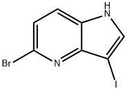 5-Bromo-3-iodo-4-azaindole Struktur