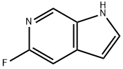 1H-Pyrrolo[2,3-c]pyridine, 5-fluoro- Struktur