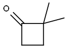 2,2-Dimethylcyclobutanone Struktur