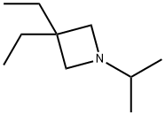 Azetidine, 3,3-diethyl-1-(1-methylethyl)- (9CI) Struktur