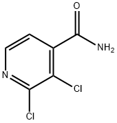 2,3-Dichloroisonicotinamide Struktur