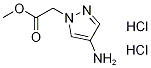 Methyl 2-(4-aMino-1H-pyrazol-1-yl)acetate dihydrochloride Struktur