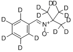 N-TERT-BUTYL-D9-PHENYL-D5-NITRONE Struktur