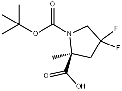 (2S)-1-Boc-4,4-difluoro-2-methylpyrrolidine-2-carboxylic acid