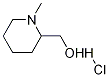 2-PiperidineMethanol, 1-Methyl-, hydrochloride Struktur