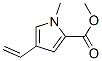 1H-Pyrrole-2-carboxylicacid,4-ethenyl-1-methyl-,methylester(9CI) Struktur